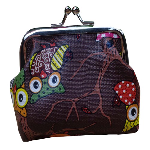 Creative Iron Clip Coin Purse Girls Key Bag Coin Purse Student Coin Storage Bag Gift Wholesale