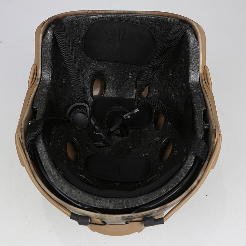 RÁPIDO casco gafas casco PJ elíptica agujero montar CS Rail casco de ventilador militar casco táctico casco