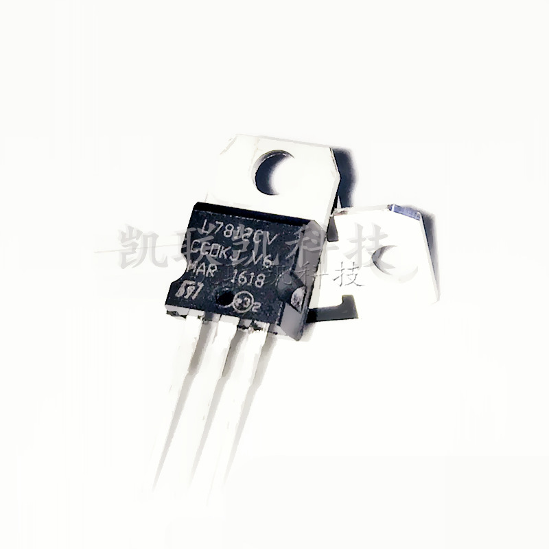 L7812CV TO-220 三端穩壓IC ST/意法 全新現貨