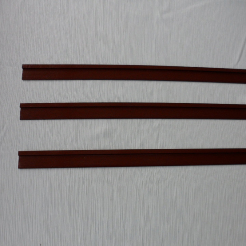 支架毛条  棕色密封塑料门挡 可定条形毛条