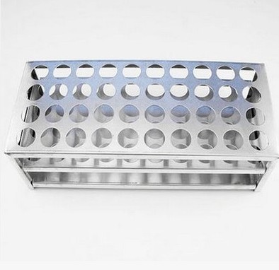 铝制试管架 孔径15.5MM*40孔 铝试管架 *15*100MM 15*150MM试管用