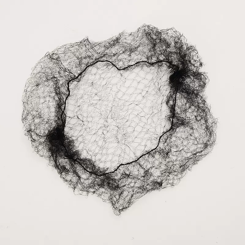 各种尺寸黑色高弹超细隐形发网 网兜空姐餐饮芭蕾舞蹈隐性发网