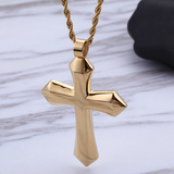 Аксессуар из нержавеющей стали, ожерелье подходит для мужчин и женщин, подвеска, оптовые продажи, европейский стиль