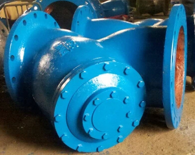 铸铁Y型过滤器 大口径过滤器 法兰过滤器DN350 400 450 500 600