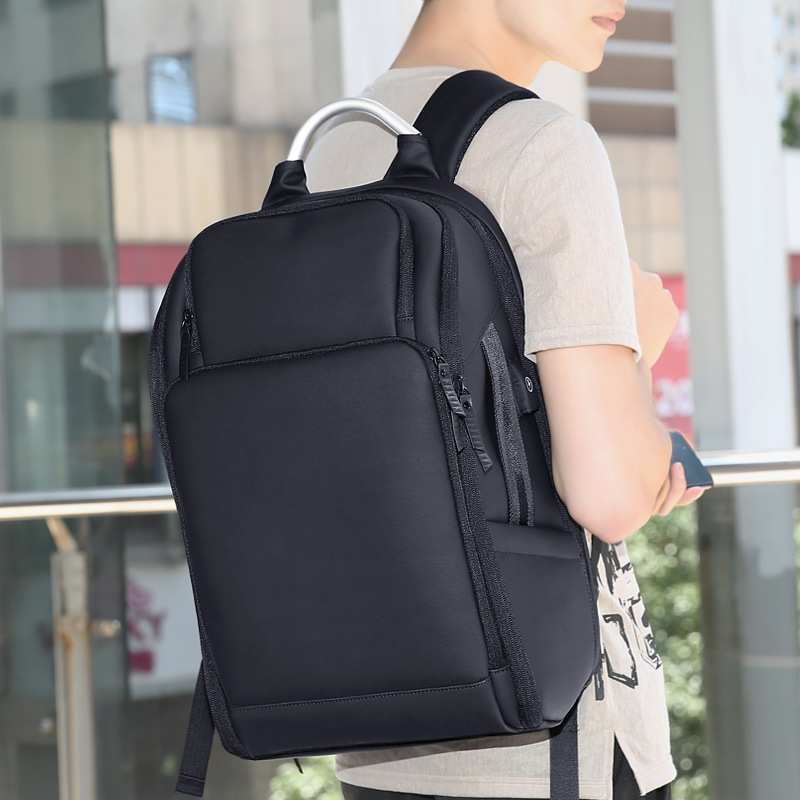 Backpack male multi-function business travel travel bag big capacity 17 inch computer bag casual book bag anti-theft backpack