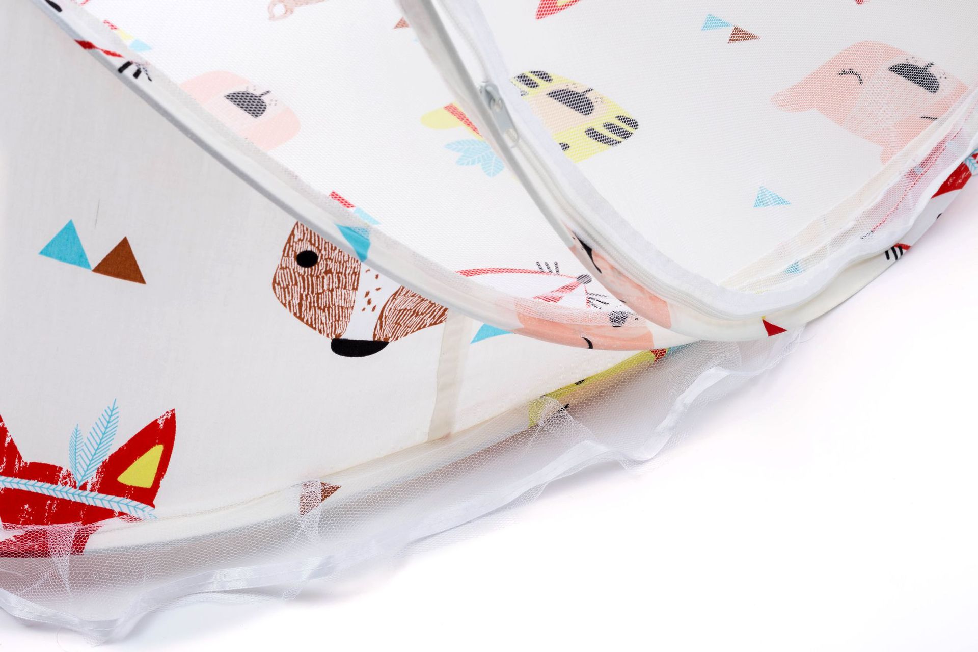 Supply Cotton baby bed net with pillow bed net threepiece baby bed net