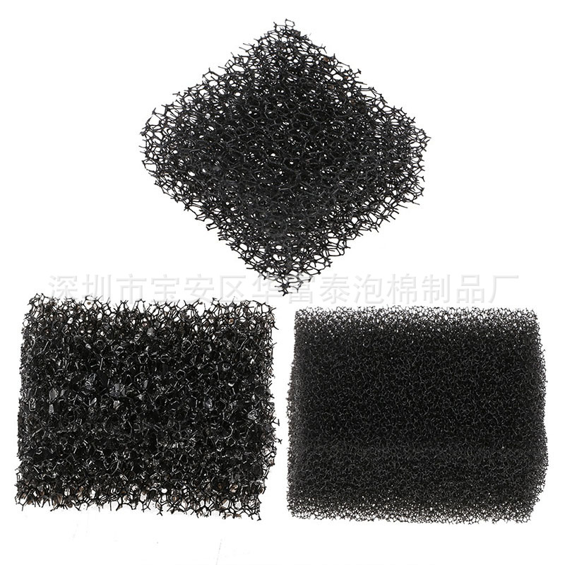 亲水性吸水变大聚氨酯海绵生物填料 污水处理PU发泡过滤海棉填料