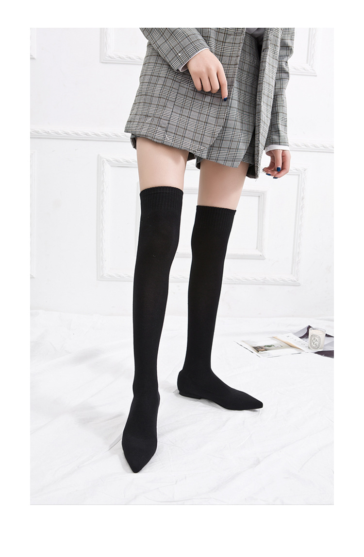 Bottes femme BU SHIQI en Tricot - Ref 3354973 Image 22