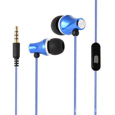 Manufactor OEM/ODM Customize Metal headset In ear mobile phone drive-by-wire currency motion run Apply to headset