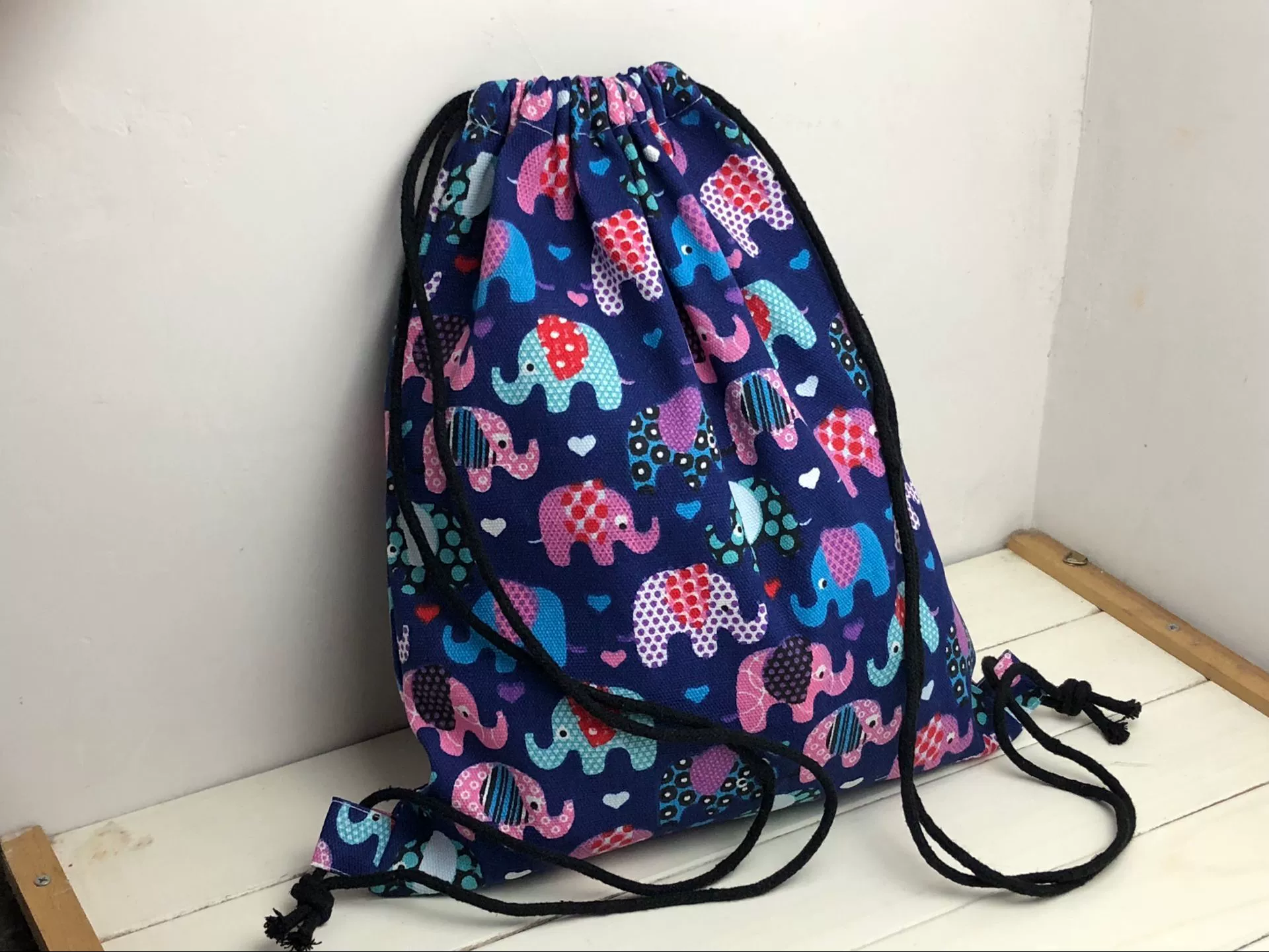Drawstring Sports Backpack - Spacious Travel Bag for Basketball/Football, Worn on Shoulder