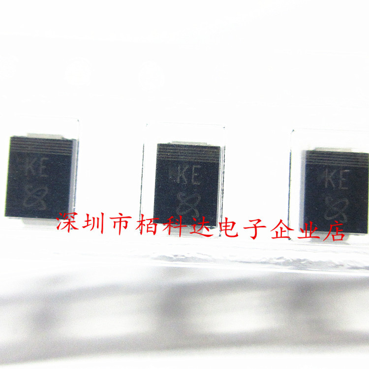 TVS贴片瞬态抑制二极管 SMBJ5.0A-E3/52 5V 600W 进口原装