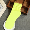 Fluorescence knee socks, wholesale, 23 colors, mid-length