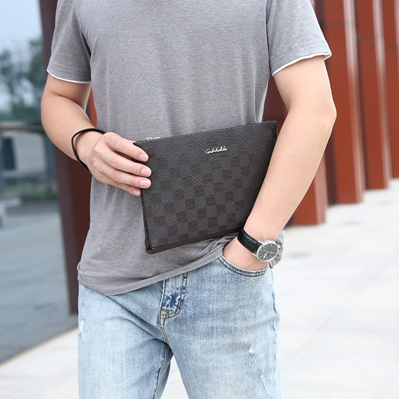 Маленькая clutch-сумочка для отдыха, универсальная вместительная сумка из полиуретана с ручкой, 2020, оптом