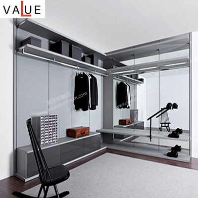 Manufacturers supply black Laminate Corbel Open Cloakroom hardware Italian style Overall cloakroom