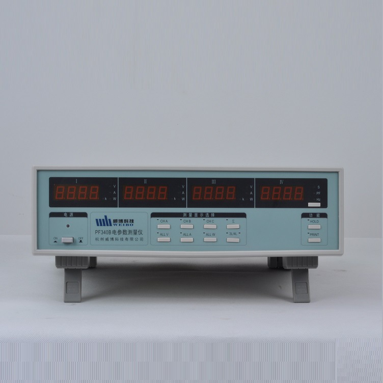 供应威博PF300系列PF340D三相电参数测量仪500V，40A(图)