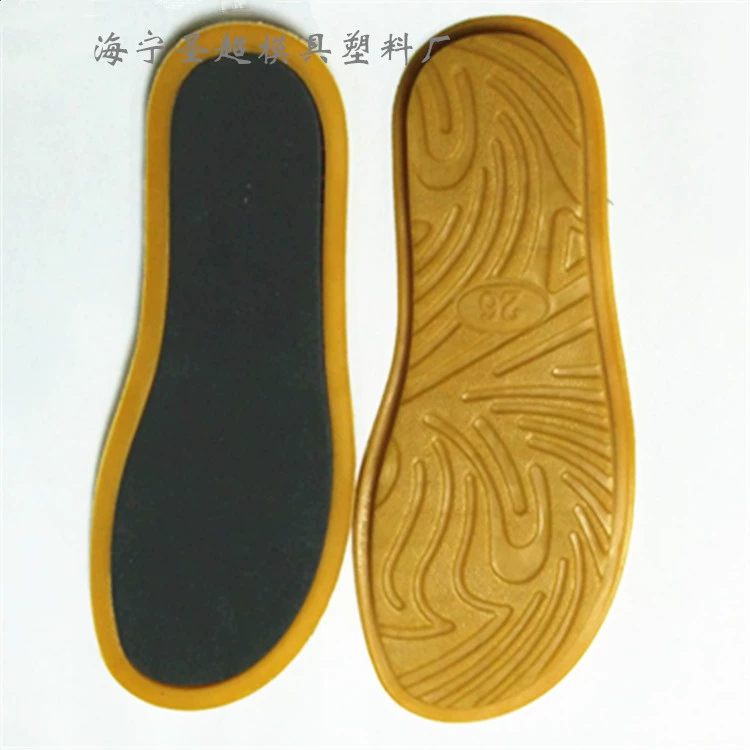 Фабрика прямой TPR подошва кожаные тапочки хлопок тапочки ткань тапочки посвященный линии нижней мягкой нижней ПВХ резиновой подошве