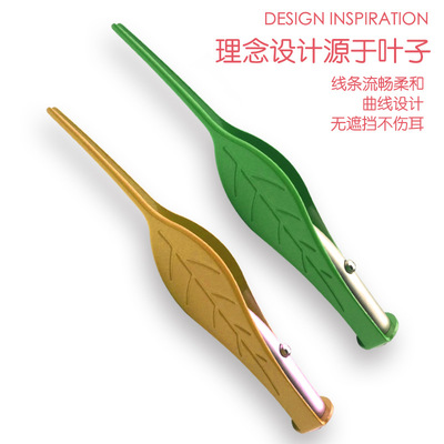 factory Direct selling luminescence Cerumen Tweezers Ear stick children Ear clip Ear Tweezers Relaxed Ear spoon Ear cleaning