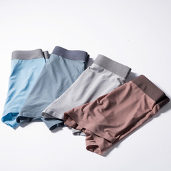 Cooling ultra-thin breathable men's underwear, ice silk invisible underwear for men, 3D stereoscopic cutting men's shorts