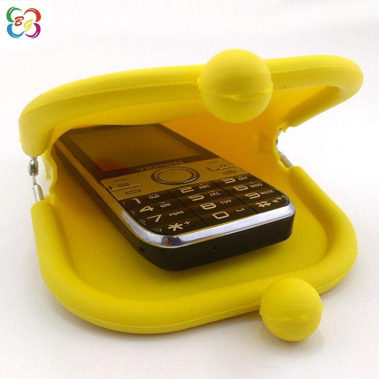 Silicone small shoulder bag, universal wallet for elementary school students