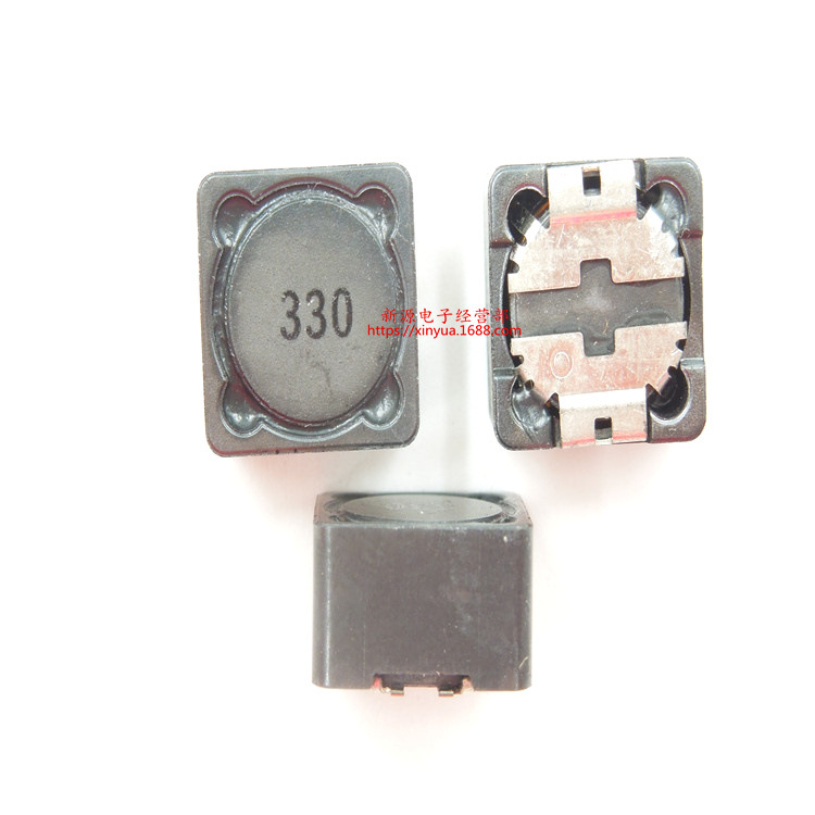 CDRH127R 12*12*7MM 33uH (330 印字) 屏蔽电感 贴片电感 33UH