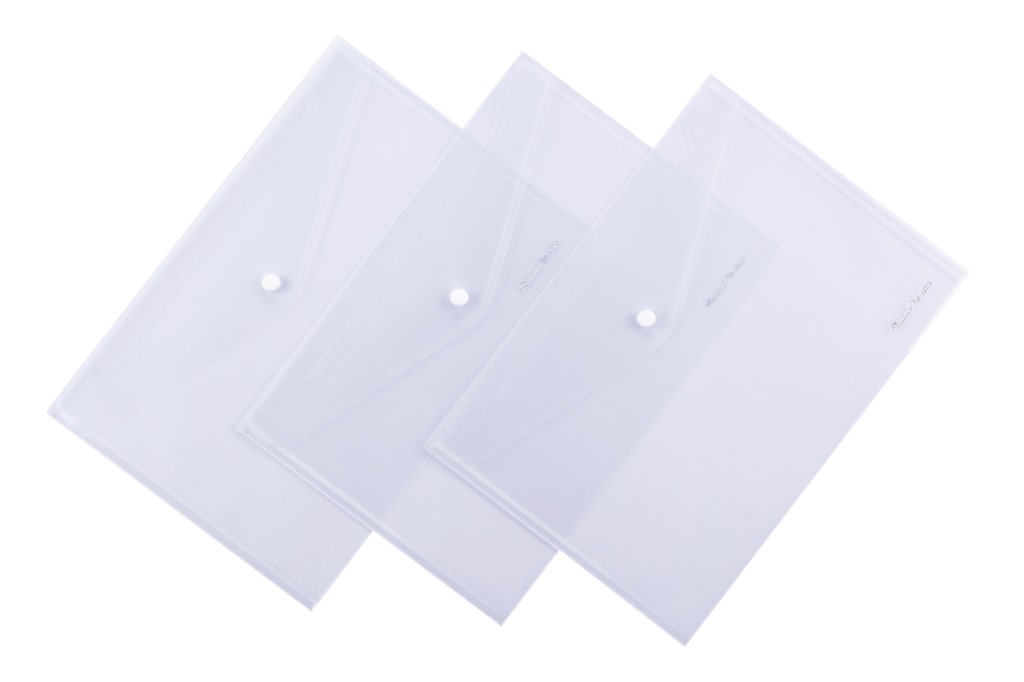 百利文透明加厚文件袋A4檔案袋會議袋可定做LOGO廠家直銷