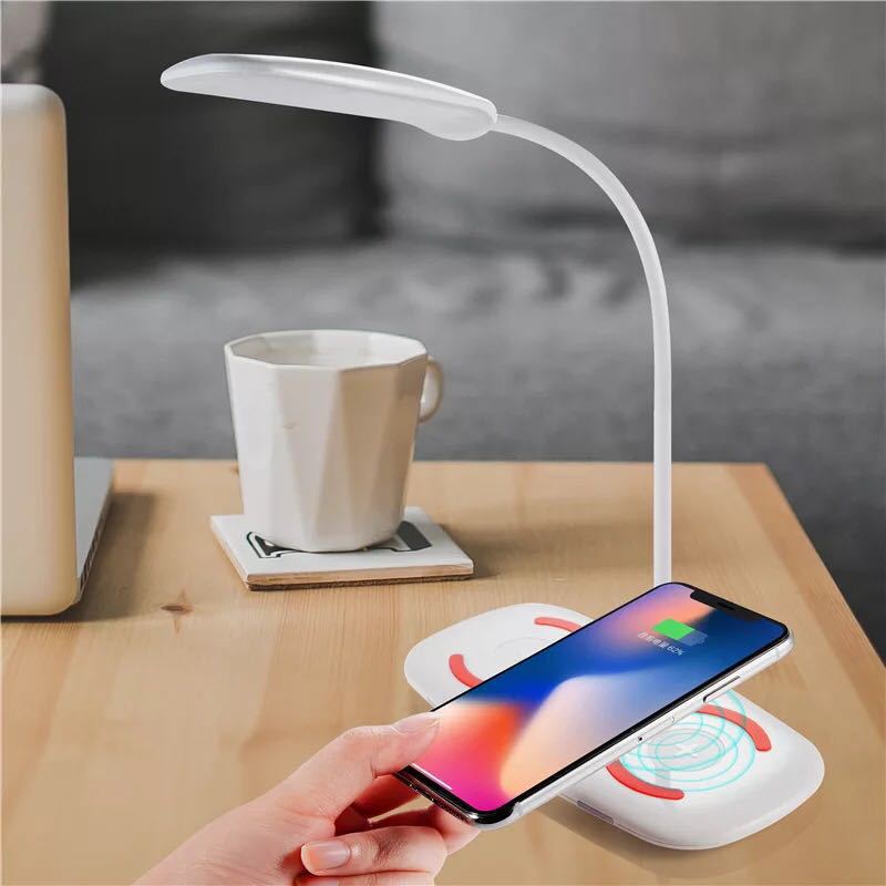 mobile phone wireless Rechargeable Lamps LED Chattering desk lamp originality Bedside romantic Dream Touch-sensitive Nightlight