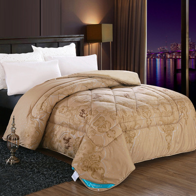 现货批发 驼毛被加厚冬被冬季被子 双人被褥被芯春秋被礼品一件发