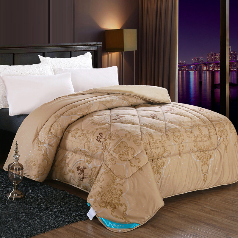 现货批发 驼毛被加厚冬被冬季被子 双人被褥被芯春秋被礼品一件发