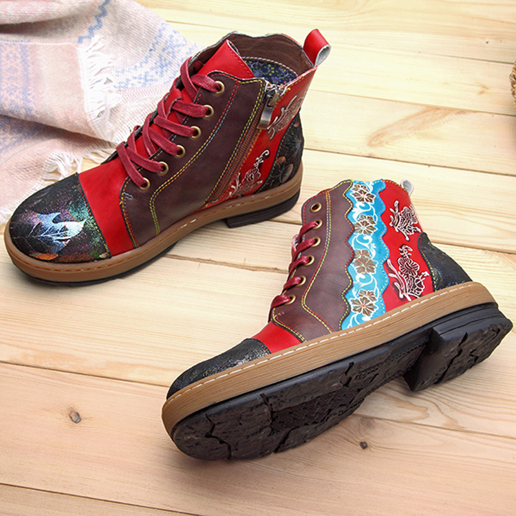 Bottes femme en En cuir - Ref 3354947 Image 10