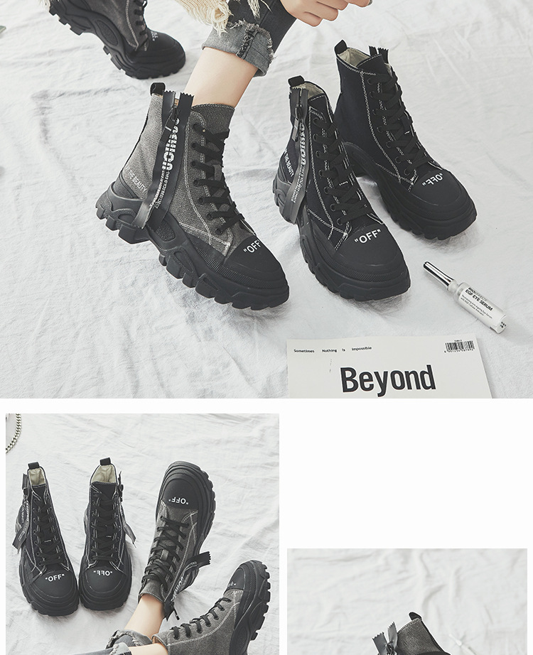 Bottes femme en Toile - Ref 3354832 Image 14