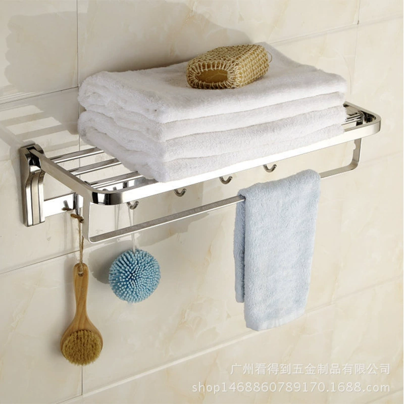Foldable bath towel stainless steel, pendant, stainless steel AISI 304