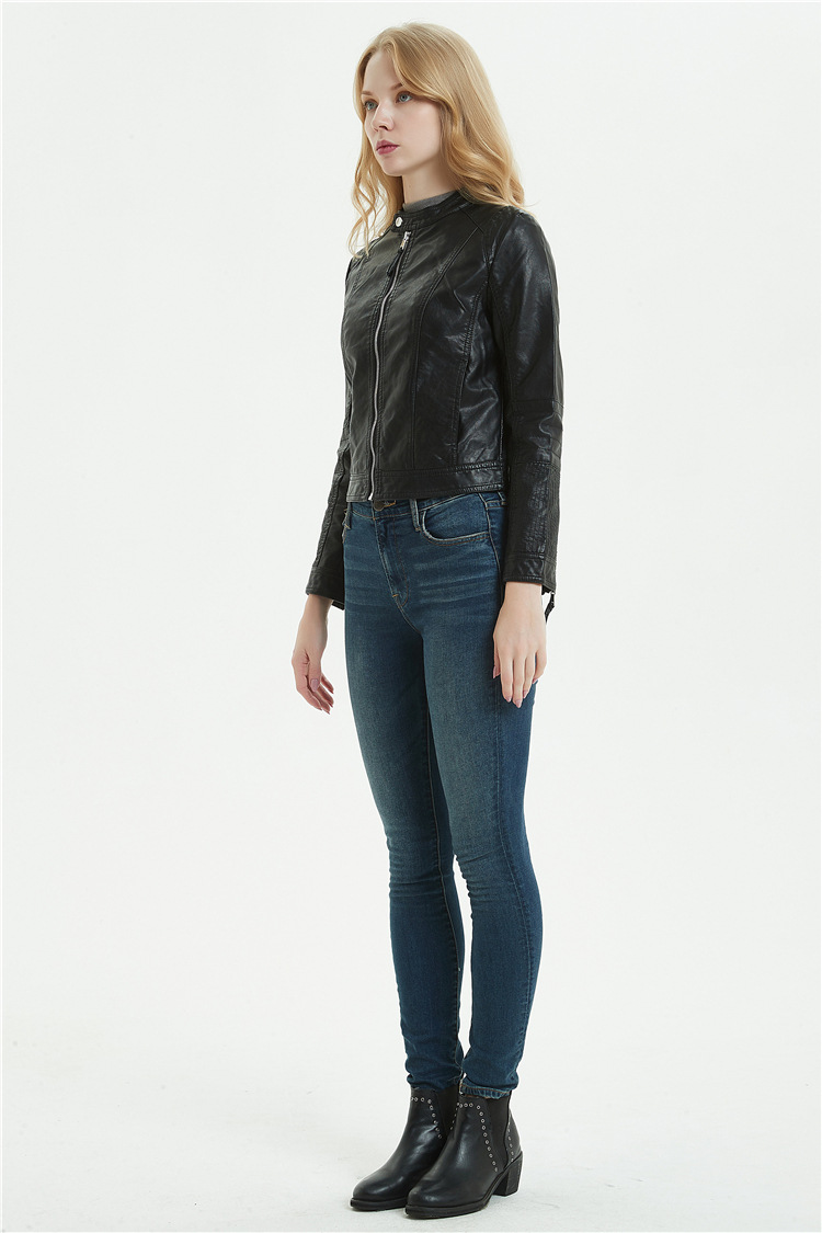 Veste en cuir femme en PU - Ref 3447558 Image 15