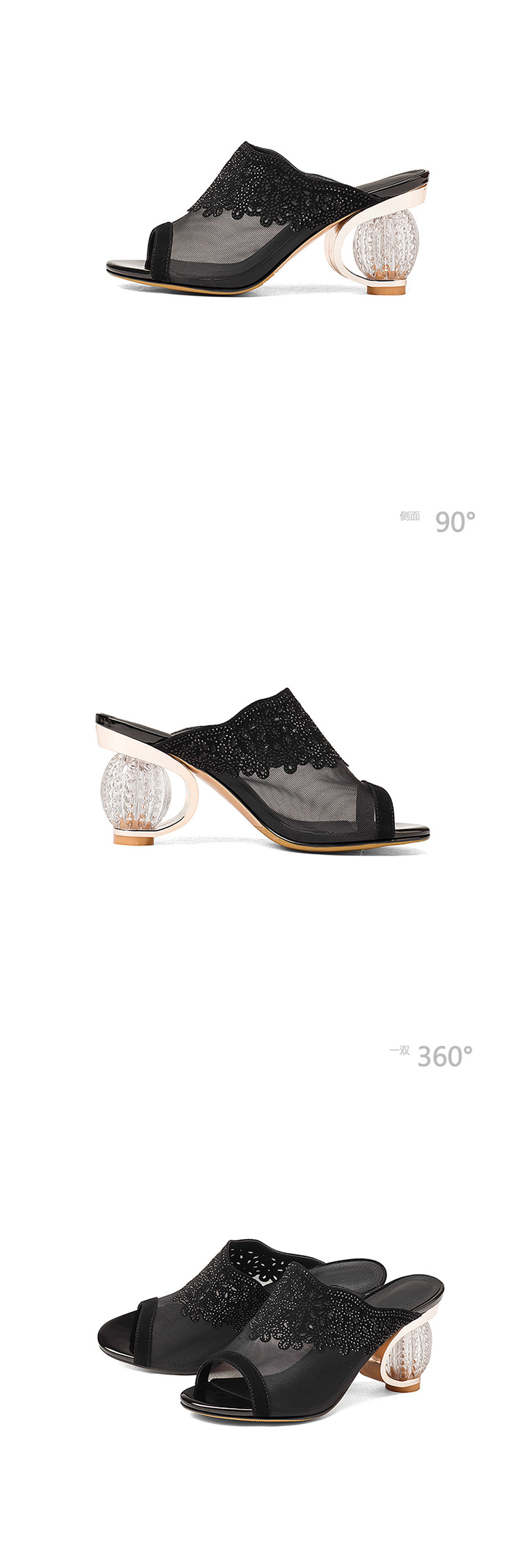 Chaussures été pour femme ZHJY CUIR SANS STANDARD en Caoutchouc - Ref 3345441 Image 18