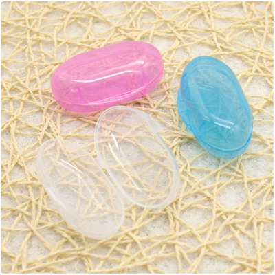 3色可选 指套乳牙刷专用包装盒子 牙刷收纳盒 牙刷用塑料盒子