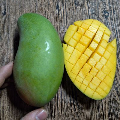 生吃都甜 越南甜心芒青皮小青芒果新鲜水果一件代发8斤非小台农芒