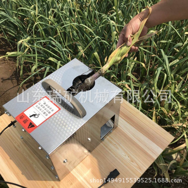 家用大蒜去须机去胡机不锈钢销须剪杆切根去杆切切机大蒜收货机