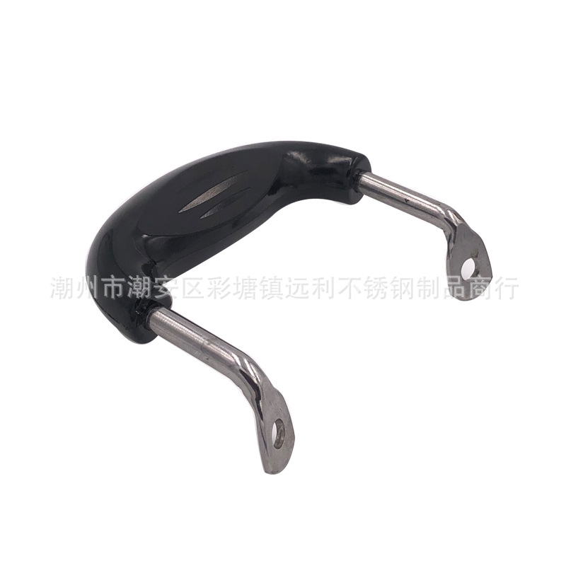 廠家直銷 優質電木不鏽鋼鍋耳把手  可立鍋蓋把手 塑料鍋蓋拉手