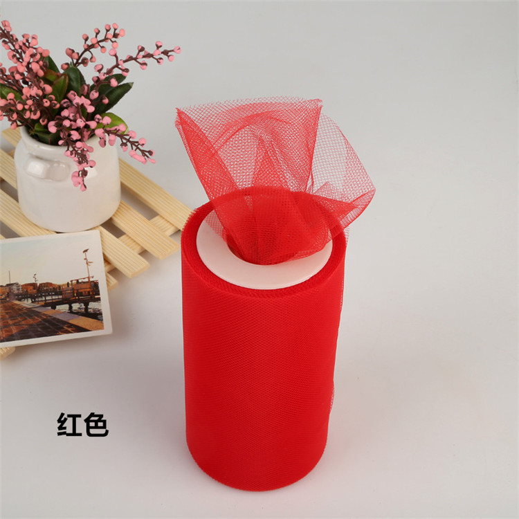 蓬蓬裙美国网纱桌布装饰  tutu裙材料纱裙 diy材料软纱大卷网纱卷