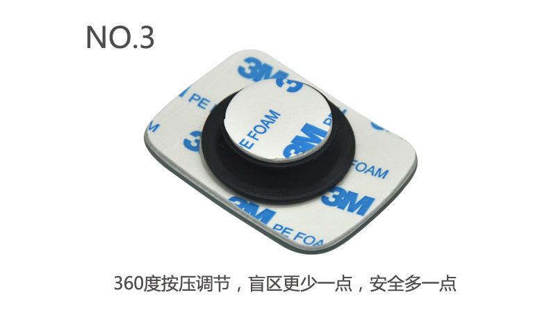 Car Small Round Mirror, Reversing Mirror, High-Definition Frameless Blind Spot Mirror, Wide-Angle Auxiliary Rearview Mirror, Practical Car Accessory