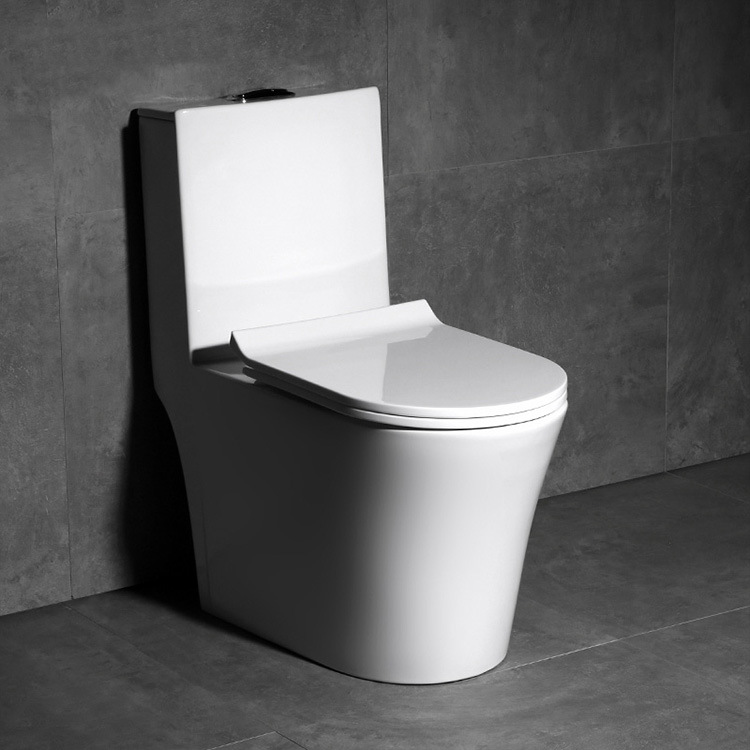 家用陶瓷马桶节水静音 酒店工程OEM马桶超旋式冲水坐便器厂家批发