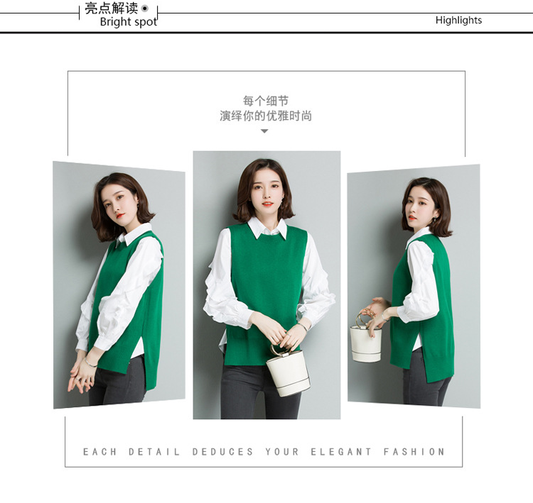 Gilet femme en Tricot - Ref 3316196 Image 8