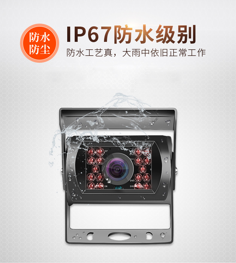 Truck driving recorder vehicle-mounted cart SD Card 4-way surveillance video recorder bus monitoring system