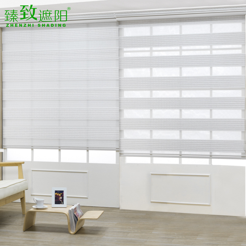 進七折方格金銀絲柔紗簾窗簾布料廠家直銷電動遮光窗簾定制