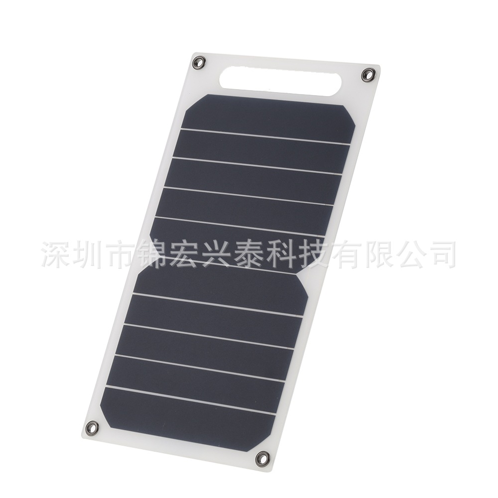 户外便携带6W6V太阳能板手机快充SUNPOWER高转换率电池片