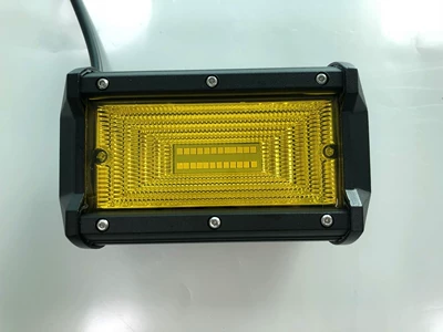 Factory Direct sales yellow 72W work light off-road vehicle light Inspection light