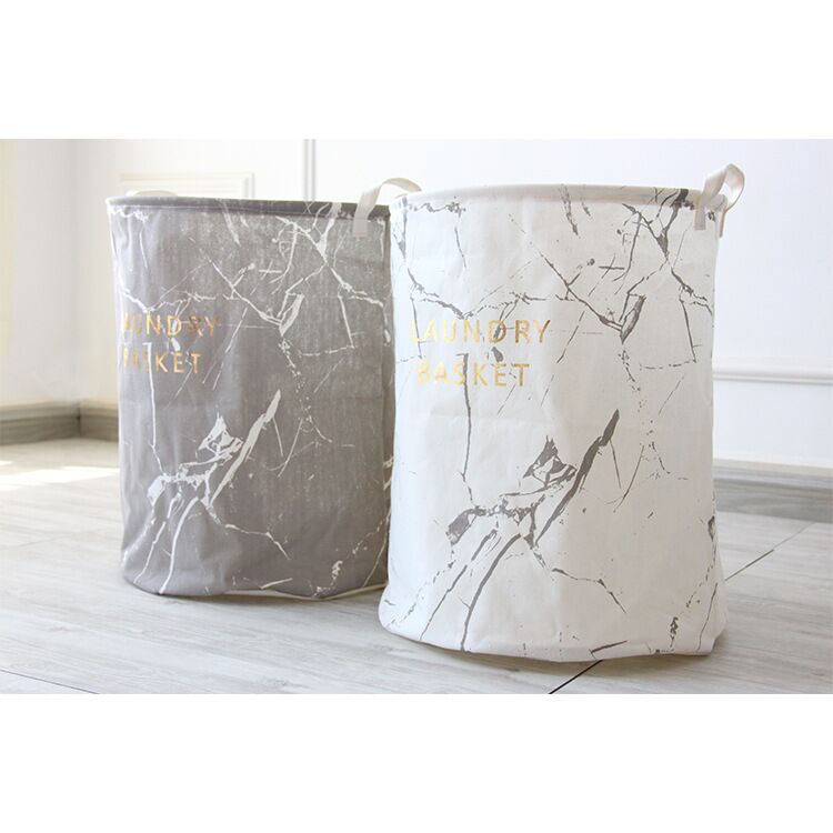 면과 린넨 더러운 옷 바구니 방수 면과 린넨 패브릭 zakka 접이식 보관 더러운 옷 바구니 기숙사 거실 잡화 보관