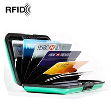 新品风琴银行卡盒防RFID射频识别扫描跟踪银行卡卡套信用卡卡夹