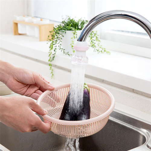 Creative faucet shower water saver rotatable anti-splash water spout telescopic water saver water saver valve