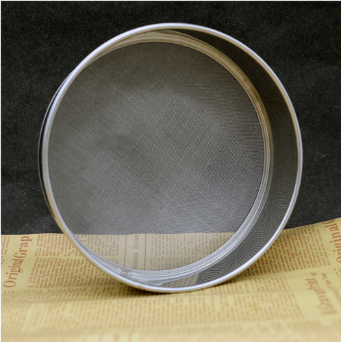 Round leaky mesh powdered sugar sieve Baking tools Western pastry 60 mesh stainless steel 304 flour sieve
