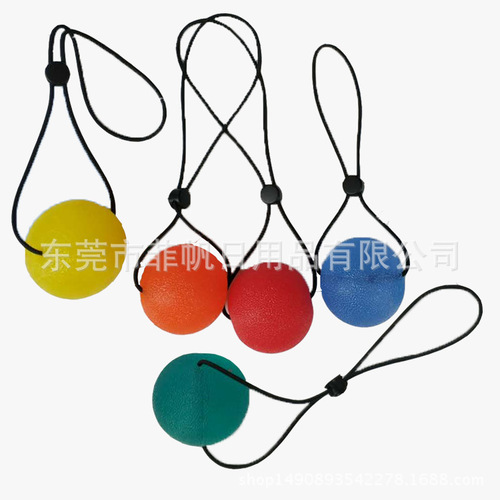 Silicone Egg-Shaped Grip Trainer Stress Relieving Office Keyboard Wrist Exercise Massage Ball Rehabilitation Grip Ball